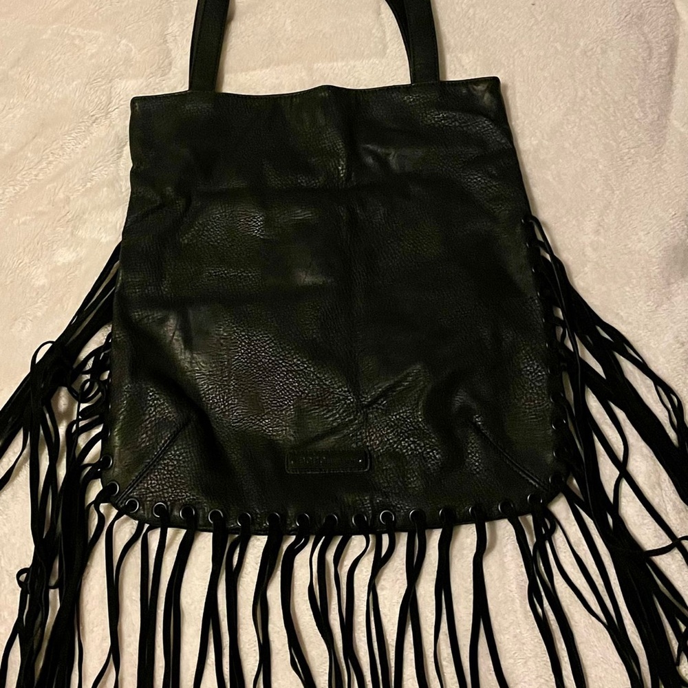 BCBGeneration Lana fringe hobo bag